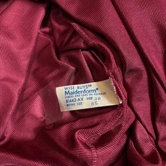 VTG Maidenform Women Slip Dress Sz 38 Babydoll Chemise Cami Coquette Whimsigoth - Picture 8 of 12